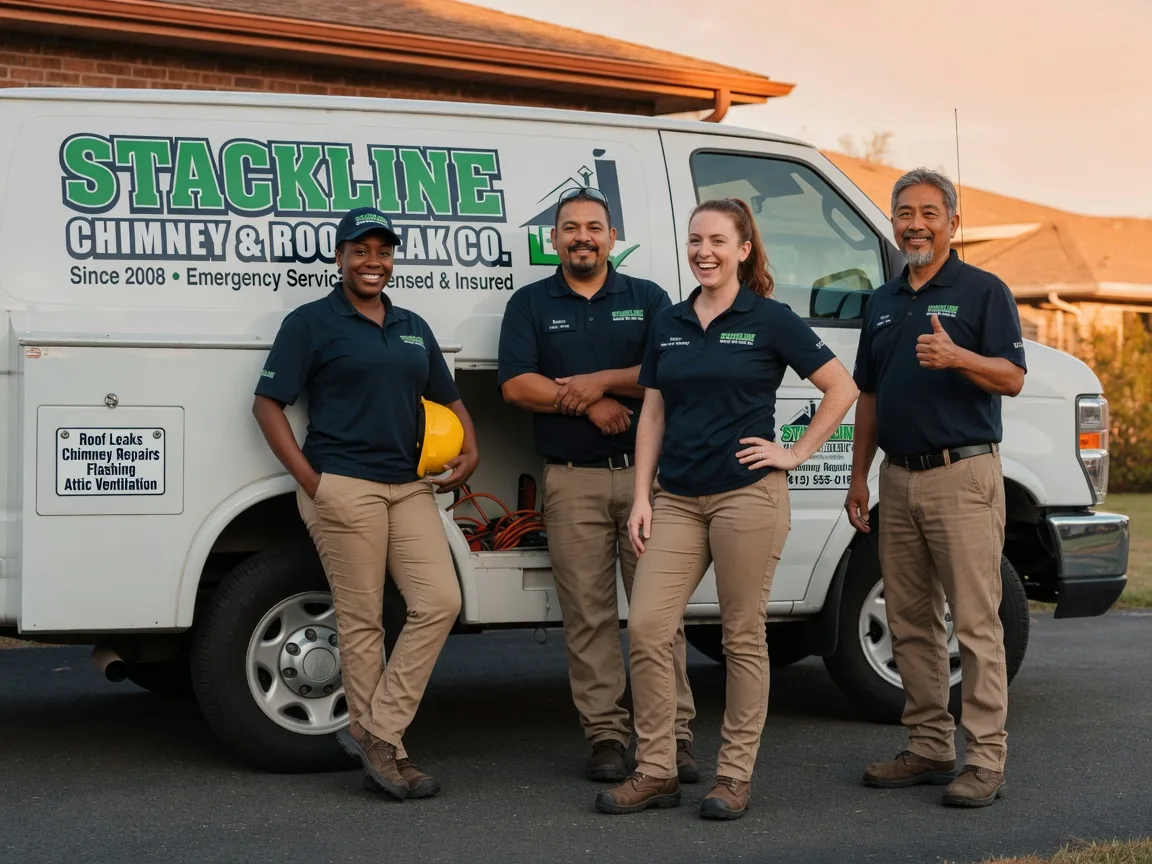 Chimney flashing repair company in Wilson, NC